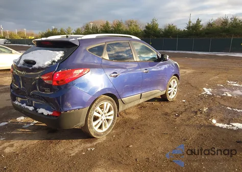 2011 Hyundai Tucson Limited из США, поврежденный, VIN KM8JU3AC4BU255969
